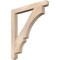 Ekena Millwork Balboa Craftsman Smooth Bracket, Douglas Fir, 3 1/2"W x 34"D x 38"H BKT04X34X38BOA04SDF - alternate 1